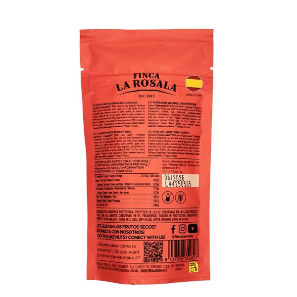Korean BBQ cashew from 'Finca La Rosala'-detalle
