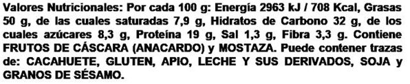 Anacardo Wasabi 100g-trasera