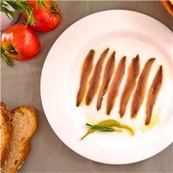 Anchovis aus dem Kantabrischen Meer - Tamburin