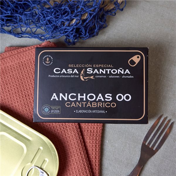 Anchois Cantabrique OO - Boîte hansa-detalle