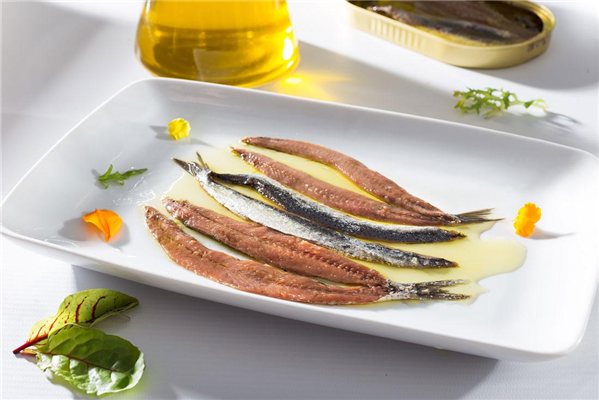 Anchois en Papillon Yurrita en AOVE Arbequina 105 g – Cantabrique-detalle
