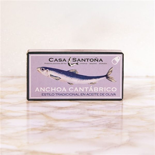 Anchoa Octavillo del Catábrico, Casa Santoña-detalle