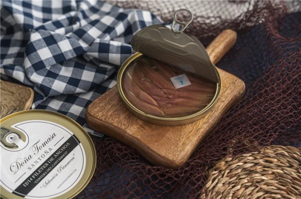 Anchoa Selección Primavera (12/14 filetes grandes) 80g.-detalle