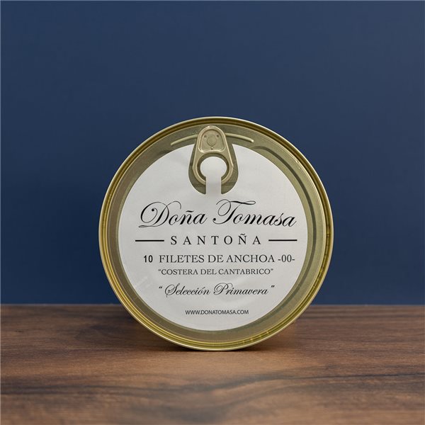 Anchois "00" Sélection Printemps (10 filets très grands) 85g-izquierda