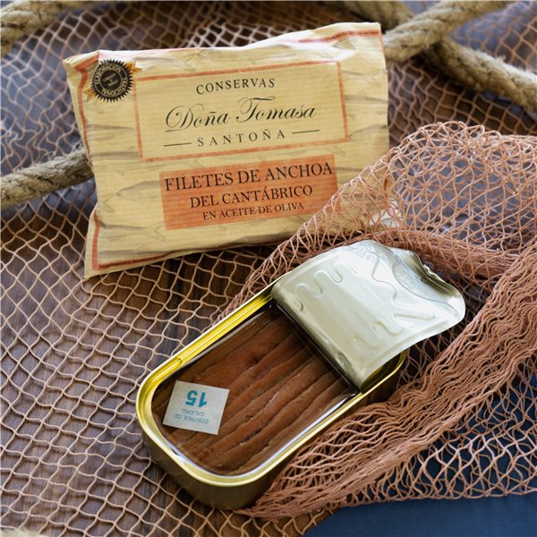 Anchoas de Costera Cuarto Club (14 filetes medianos) 85g-detalle