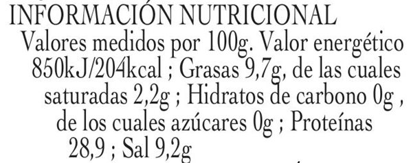 Anchoas de Costera Cuarto Club (14 filetes medianos) 85g-trasera