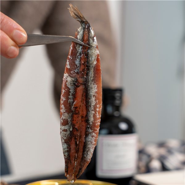 Anchois de Costera «Doña Tomasa» (5 filets en papillon) 120g-lateral
