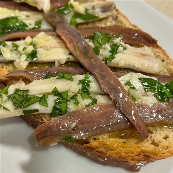 Anchoas de Santoña en Octavillo, Chabuca-trasera
