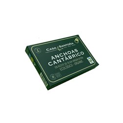 Cantabrian Anchovies in Organic Extra Virgin Olive Oil, Casa Santoña