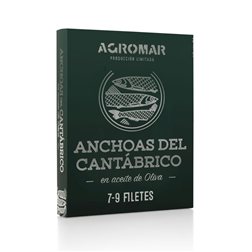 Filets d'Anchois Cantabrique à l'Huile d'Olive, Agromar