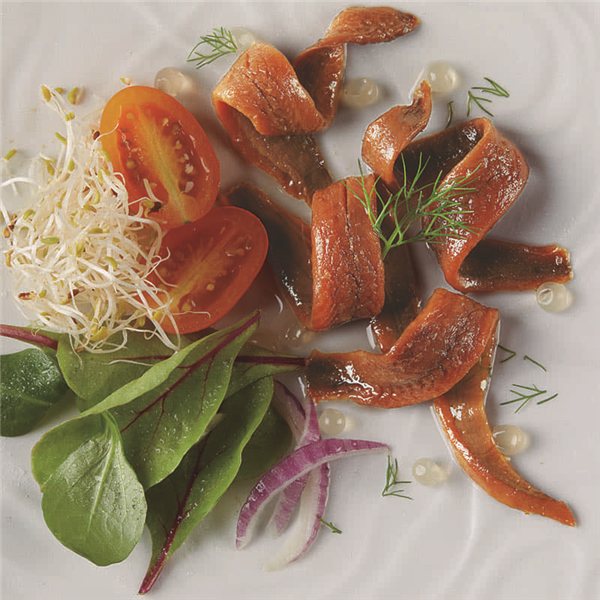 M.A. Revilla Anchovies - Glass Jar-trasera