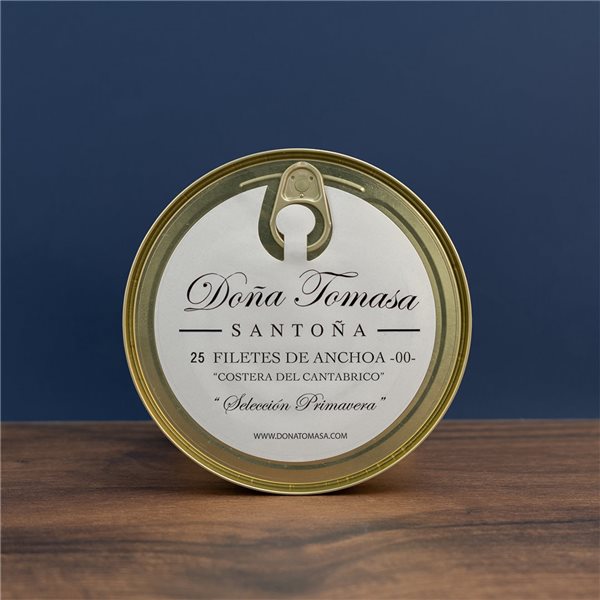 Anchoas Selección "00" (20-25 uds muy grandes) 270g.-detalle