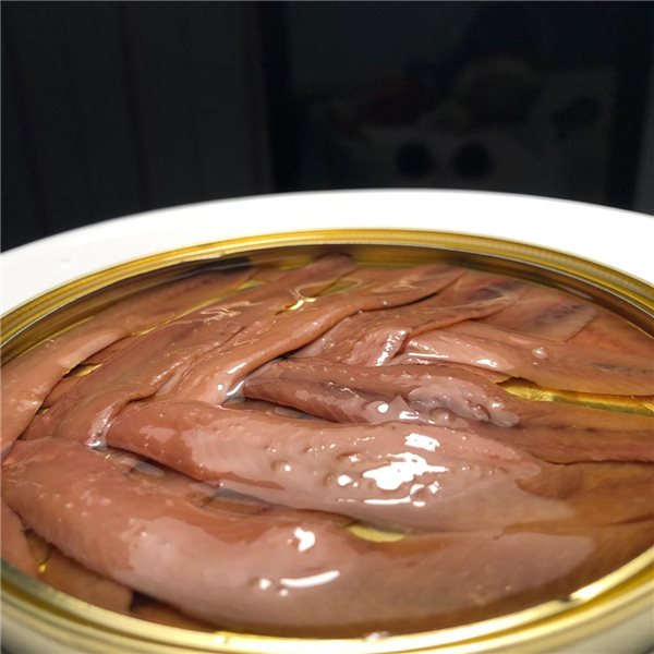 Anchoas Selección "00" (20-25 uds muy grandes) 270g.-trasera