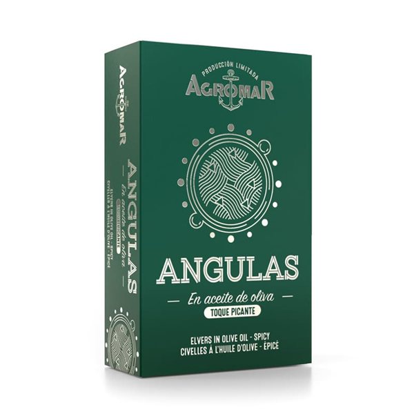 Angulas en Aceite de Oliva, Agromar-detalle