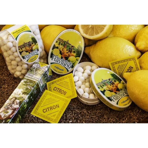 Anis de Flavigny "Citron" Oval Box 50gr-detalle