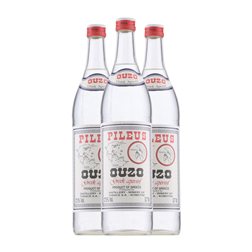 Anís Pileus Ouzo 70 cl (Caja de 3 unidades)