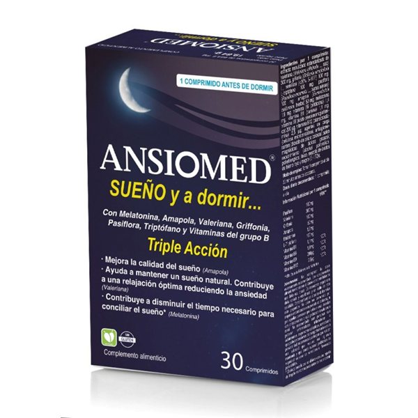 Ansiomed Dream 30 tablets Bioserum-lateral