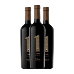 Antigal. Uno Malbec Mendoza 75 cl Vino Tinto (Caja de 3 unidades)
