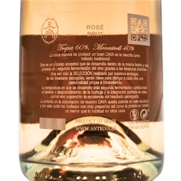 Antigua brut réserve rosé-lateral