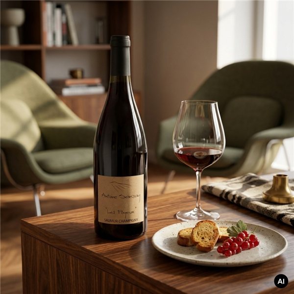 Antoine Sanzay Saumur-Champigny Les Poyeux 2021-detalle