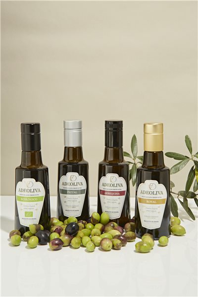 Extra Virgin Olive Oil Early Harvest 250ml corporate gift (Box of 9 units) - ADEOLIVA-lateral