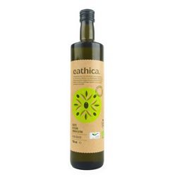 Huile d'olive extra vierge éthique. BIO 750 ml