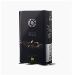 Huile d'olive extra vierge biologique en boîte d'un litre