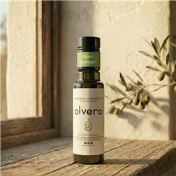Organic Picual Extra Virgin Olive Oil 100 ml Intense Fruity Jaén, Olvero