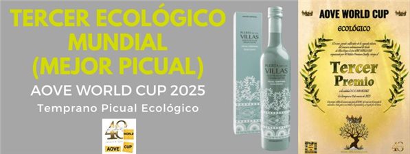 AOVE Temprano Ecológico. Puerta de las Villas. Edición Especial 500 ml.-detalle