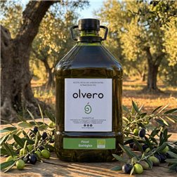 AOVEPicual Écologique Fruité Moyen Bouteille 3L, Olvero