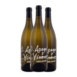 Apaga y Vámonos Abona 75 cl Vino Blanco (Caja de 3 unidades)
