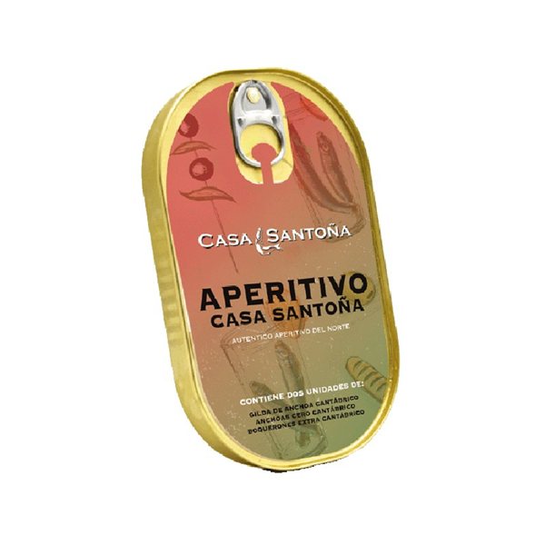 Appetizer (Anchovy, Whitebait, Gildas) by Casa Santoña-detalle