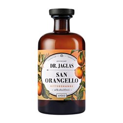 Aperitivo Bitter Dr Jaglas. San Orangello Botella Medium 50 cl Sin Alcohol