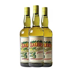 Aperitivo Bitter Salers 1 L Gentiane — Genciana (Caja de 3 unidades)