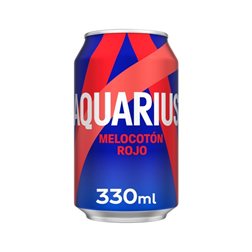 Aquarius Melocoton Rojo Pack 8 Latas 33 cl