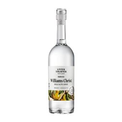 Aquavit Unterthurner Südtiroler Christ Botella Medium 50 cl Williams Pear — Pera Williams