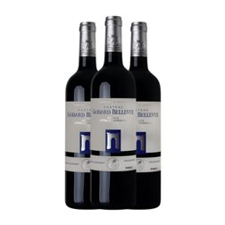 Arbo Château Godard Bellevue Côtes de Bordeaux 75 cl Vino Tinto (Caja de 3 unidades)