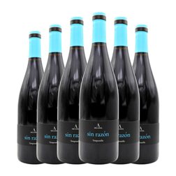 Arganda Sin Razón Reserva 75 cl Vino Tinto (Caja de 6 unidades)