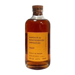 Armagnac Marquis de Montesquiou VSOP Very Superior Old Pale — Muy Superior Viejo Botella Medium 50 cl