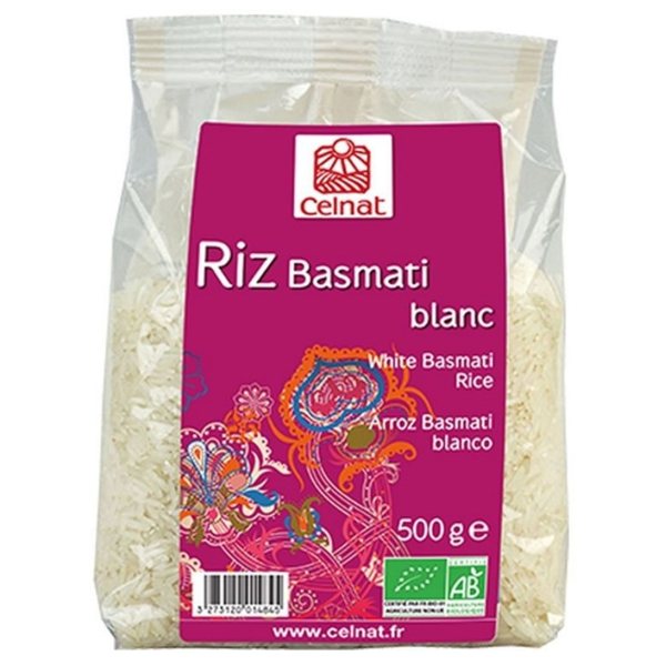 Weißer Bio-Basmati-Reis 500g-detalle
