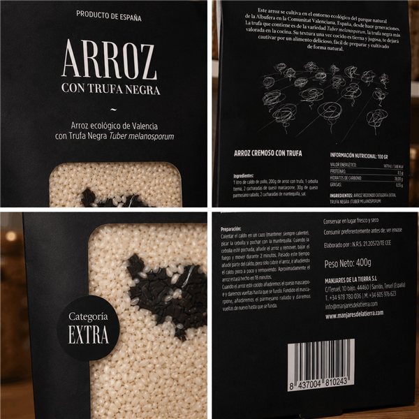 Riz aux truffes noires-lateral