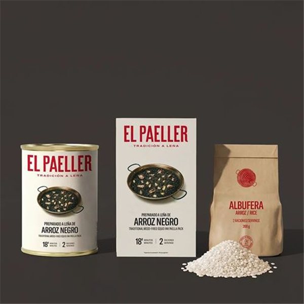 Riz Noir aux Calamars, El Paeller-lateral