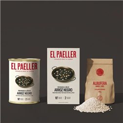 Riz Noir aux Calamars, El Paeller