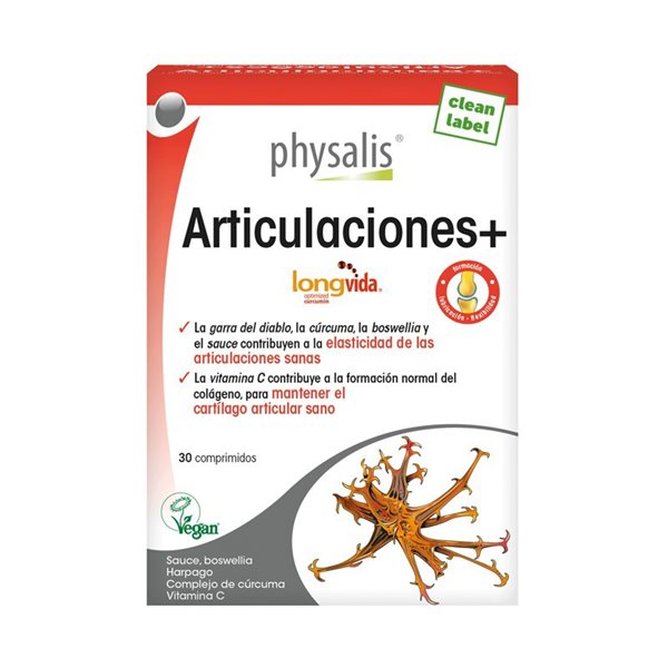 Articulations + 30 comprimés Physalis-detalle