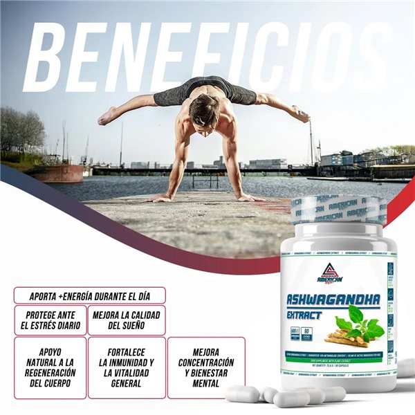 ASHWAGANDHA EXTRACT 90 CAPSULES.-lateral