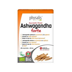 Ashwagandha Forte Vegan Bio 60 tablets by Physalis
