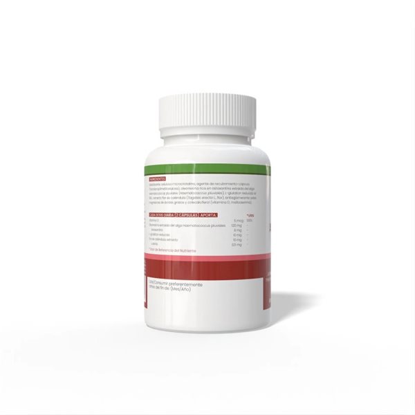 Astaxanthin 450mg 60 Kapseln Sotya-izquierda