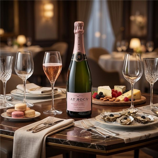 At Roca Rosat Brut Nature Corpinnat 2023-detalle