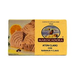 Atún Claro con Naranja y Clavo Mariscadora