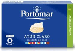 Atún Claro en Aceite de Oliva Portomar – Lata 110 g